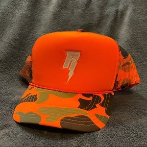 Orange Reviveminds adjustable cap
